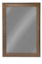 Coaster Odafin Rectangle Floor Mirror Distressed Brown Model 902770
